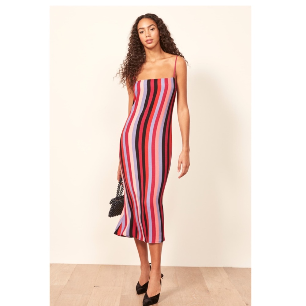 Reformation Rosaly Midi Dress